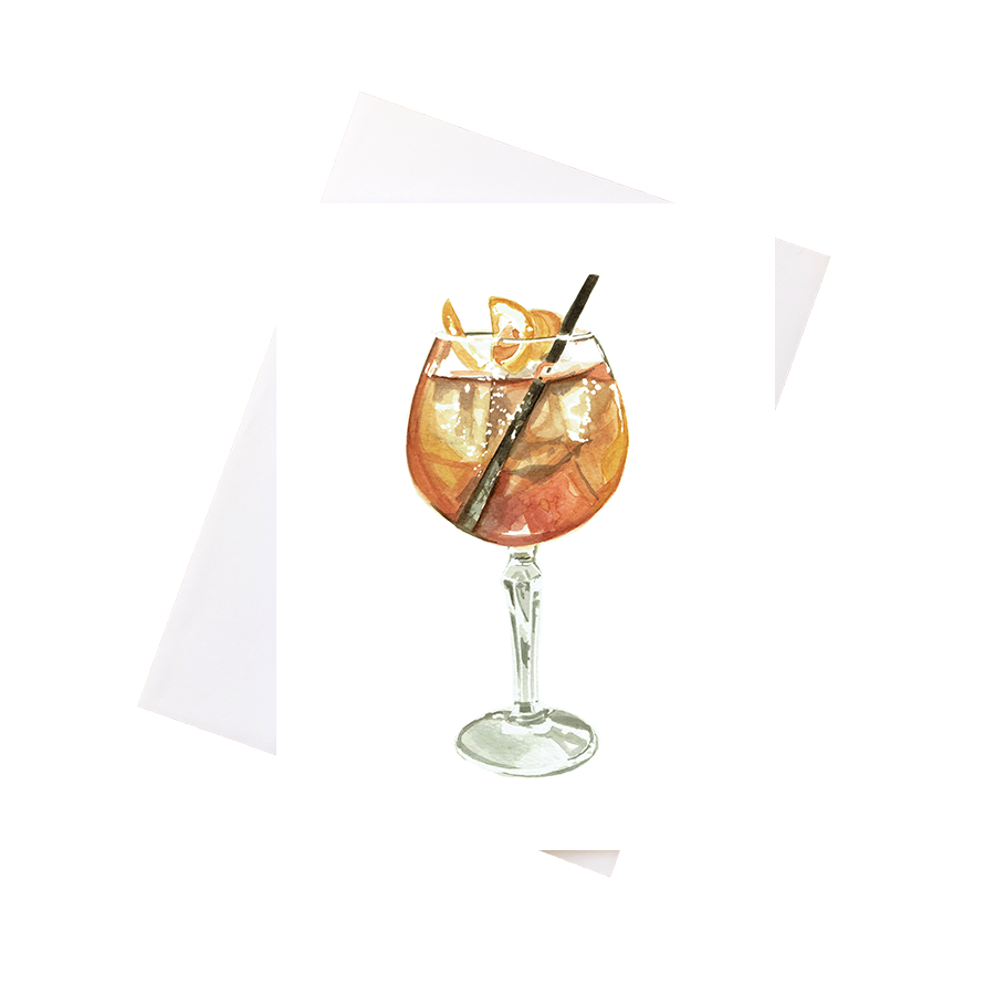 Aperol Spritz Card