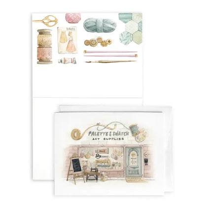 Art Supply Shop Card