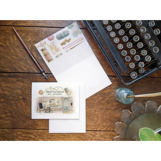 Art Supply Shop Card
