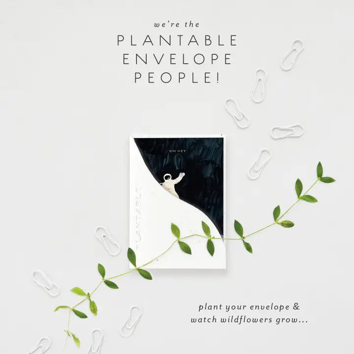 Astronaut Sprout Mini Greeting Card
