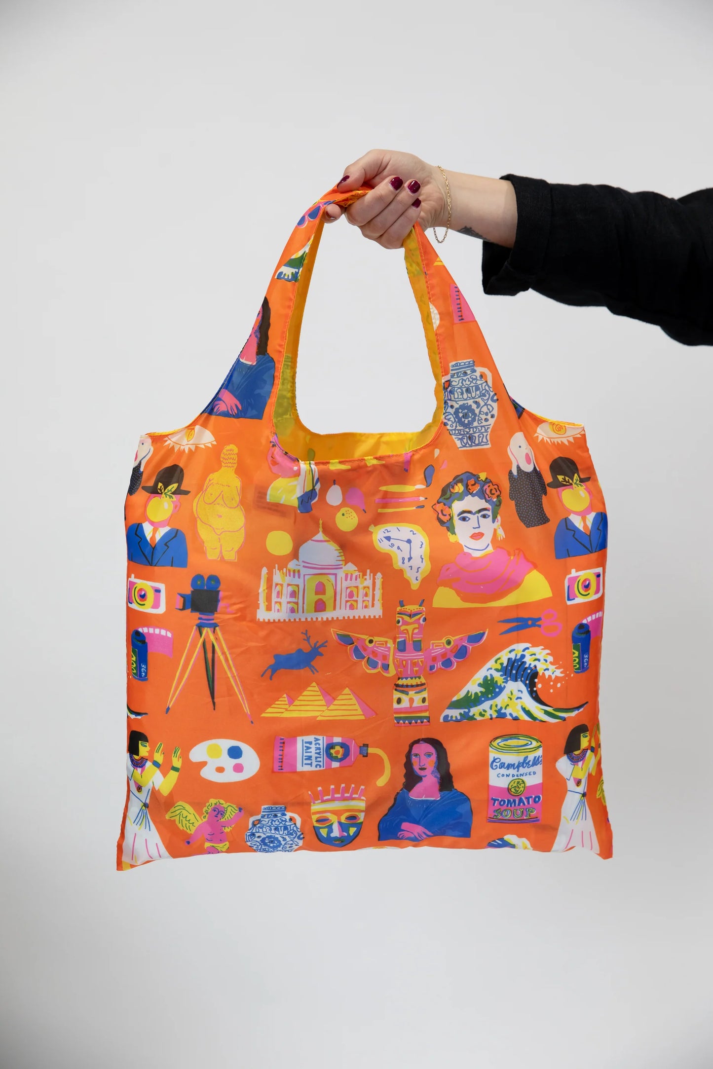 Art Sack - Printed Peanut Art History Reusable Shopping Bag