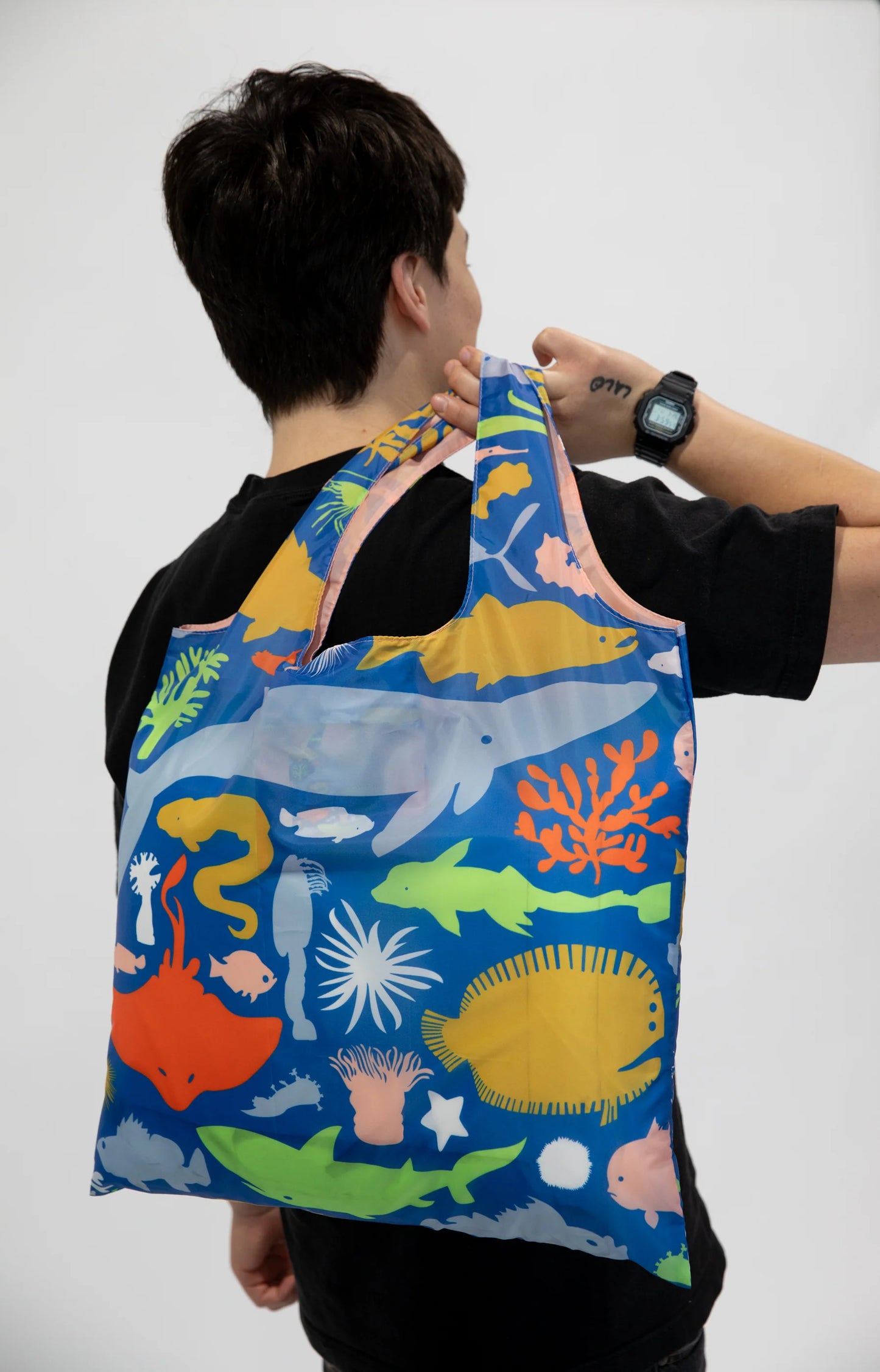 Art Sack - Banquet Workshop Sea Animals Reusable Shopping Bag