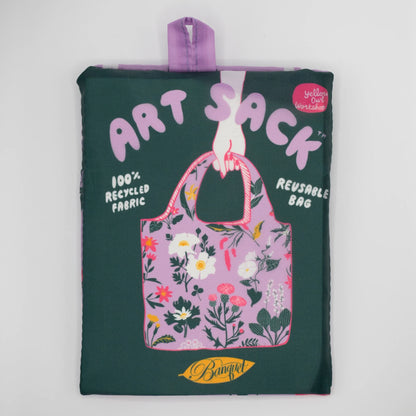 Art Sack - Banquet Workshop Floral Reusable Shopping Bag