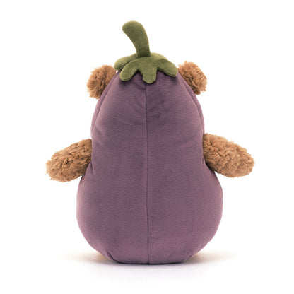 Bartholmew Bear Eggplant Plush Toy