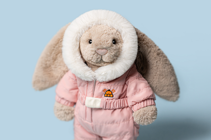 Bashful Bunny Snow Suit Plush Toy