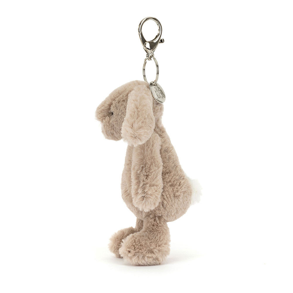 Bashful Beige Bunny Bag Charm Plush Toy