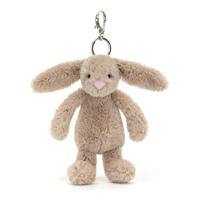 Bashful Beige Bunny Bag Charm Plush Toy