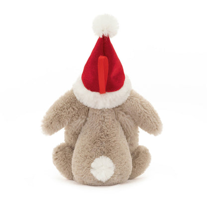 Bashful Christmas Bunny Ornament Plush Toy