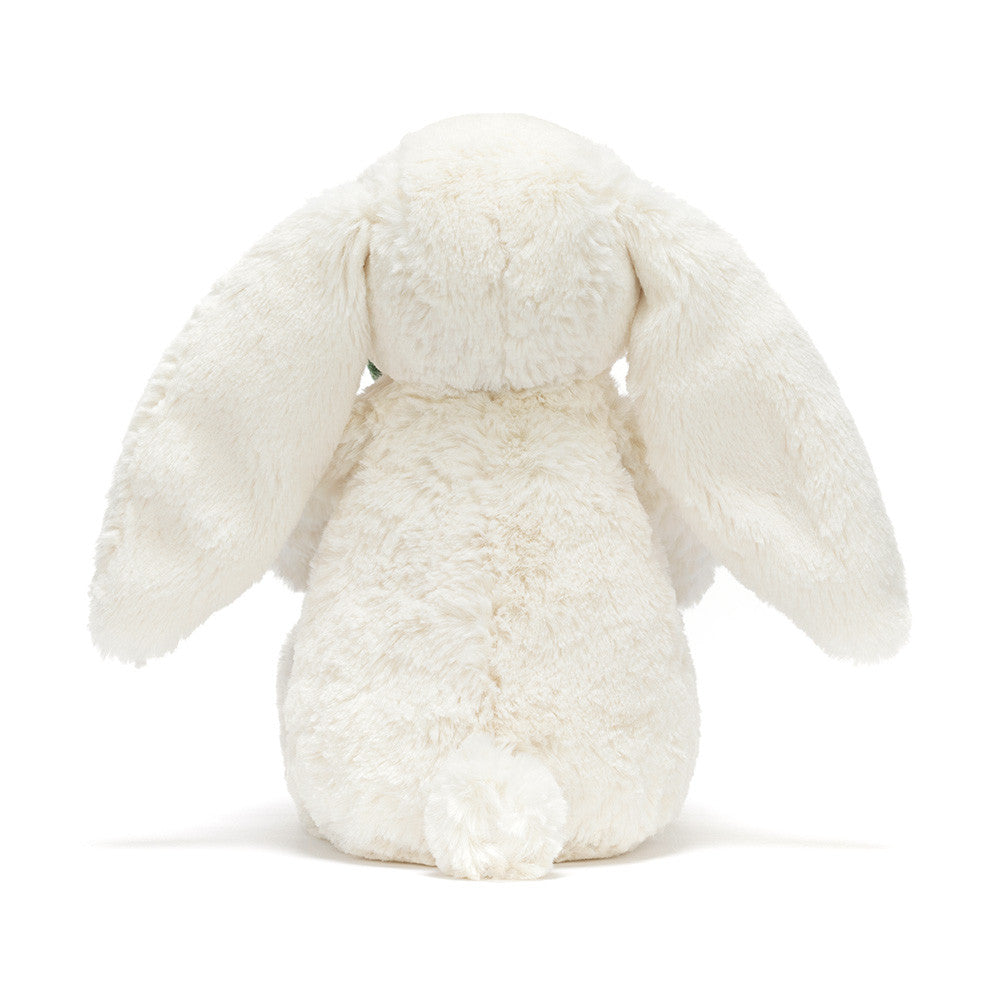 Cream Bunny With Plant Plush Toy