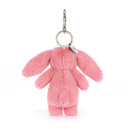 Bashful Bunny Pink Bag Charm