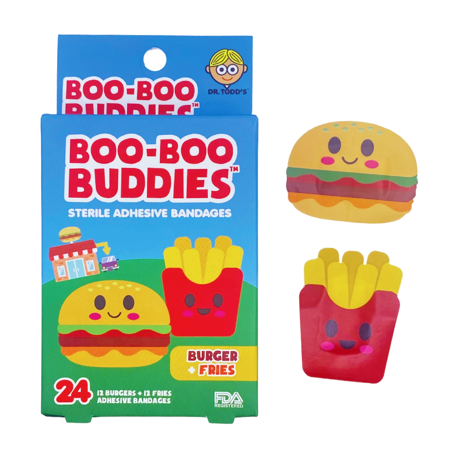 Burger + Fries Bandages