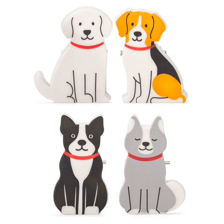 Dog Shaped Clips Set of 4