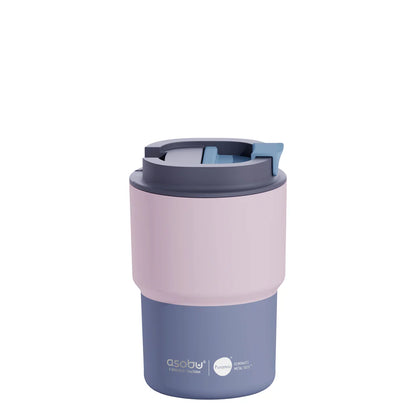 Coffee Express Pastel Pink Short Travel Mug