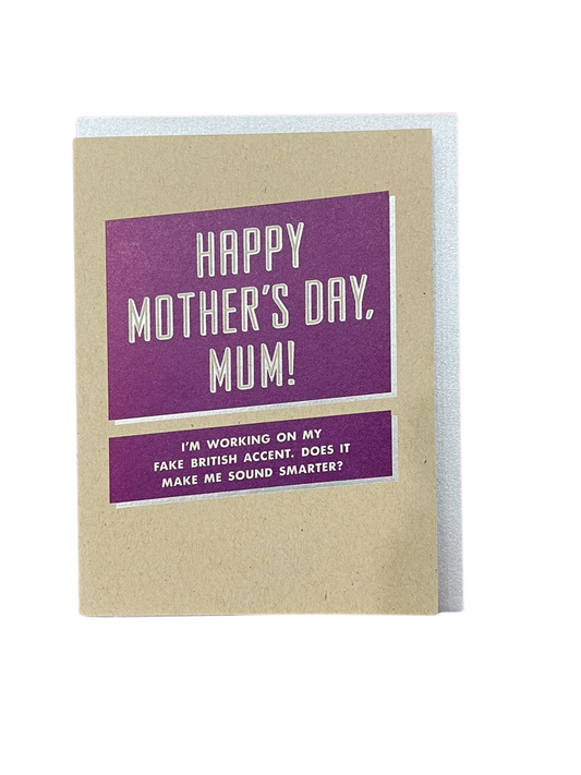 Classic Mother's Day Card