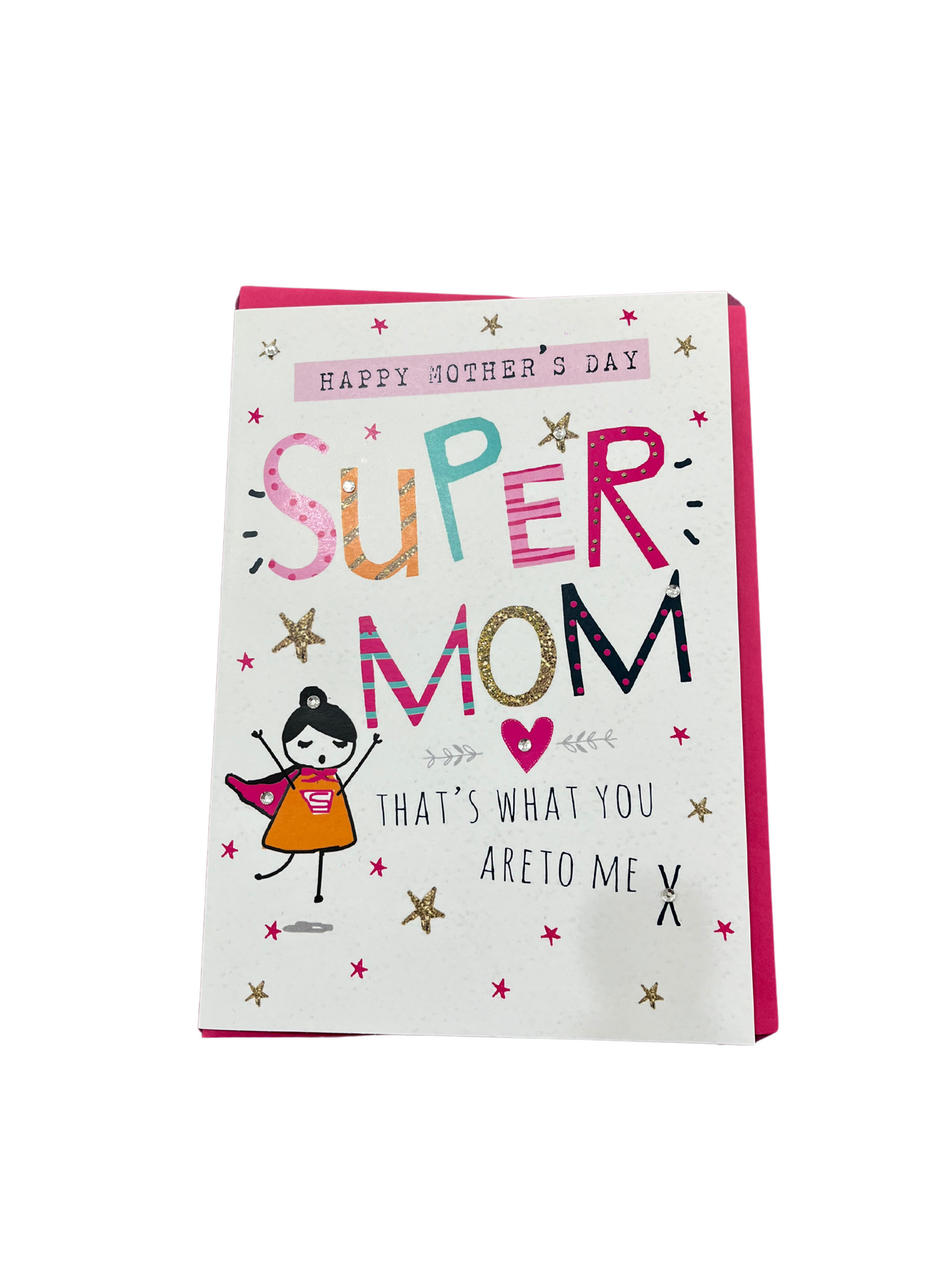 Hammond Gower Super Mom Mother's Day Card