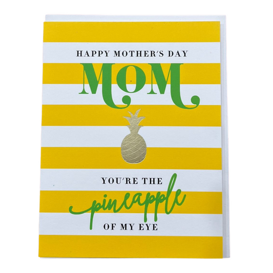 Mother's Day Pineapple Foil Card