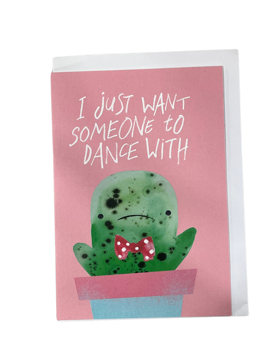 Cactus Dance Card