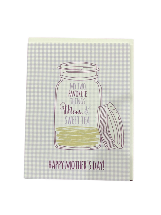 Mom And Sweet Tea Mother's Day Card