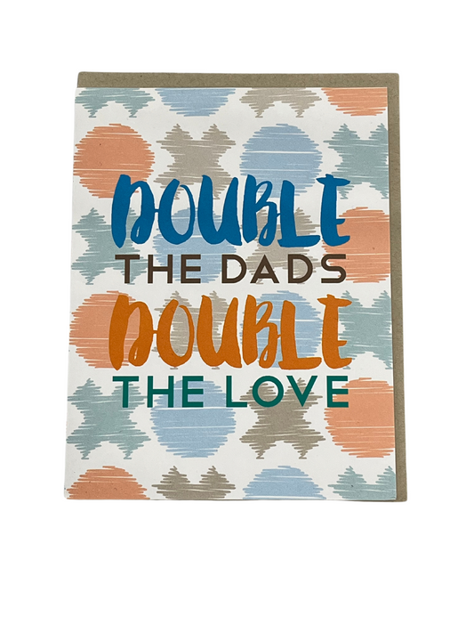Double Dads Father's Day Card