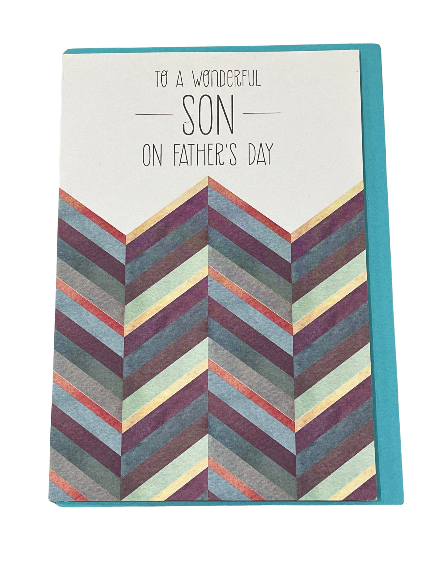 Pictura To A Wonderful Son Father's Day Card