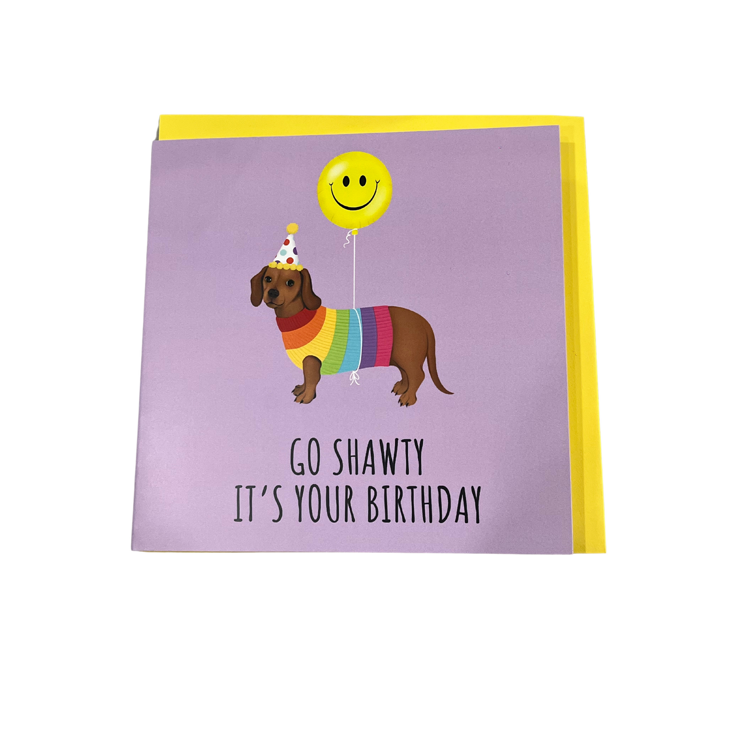 Sausage Dog Cute Birthday Card