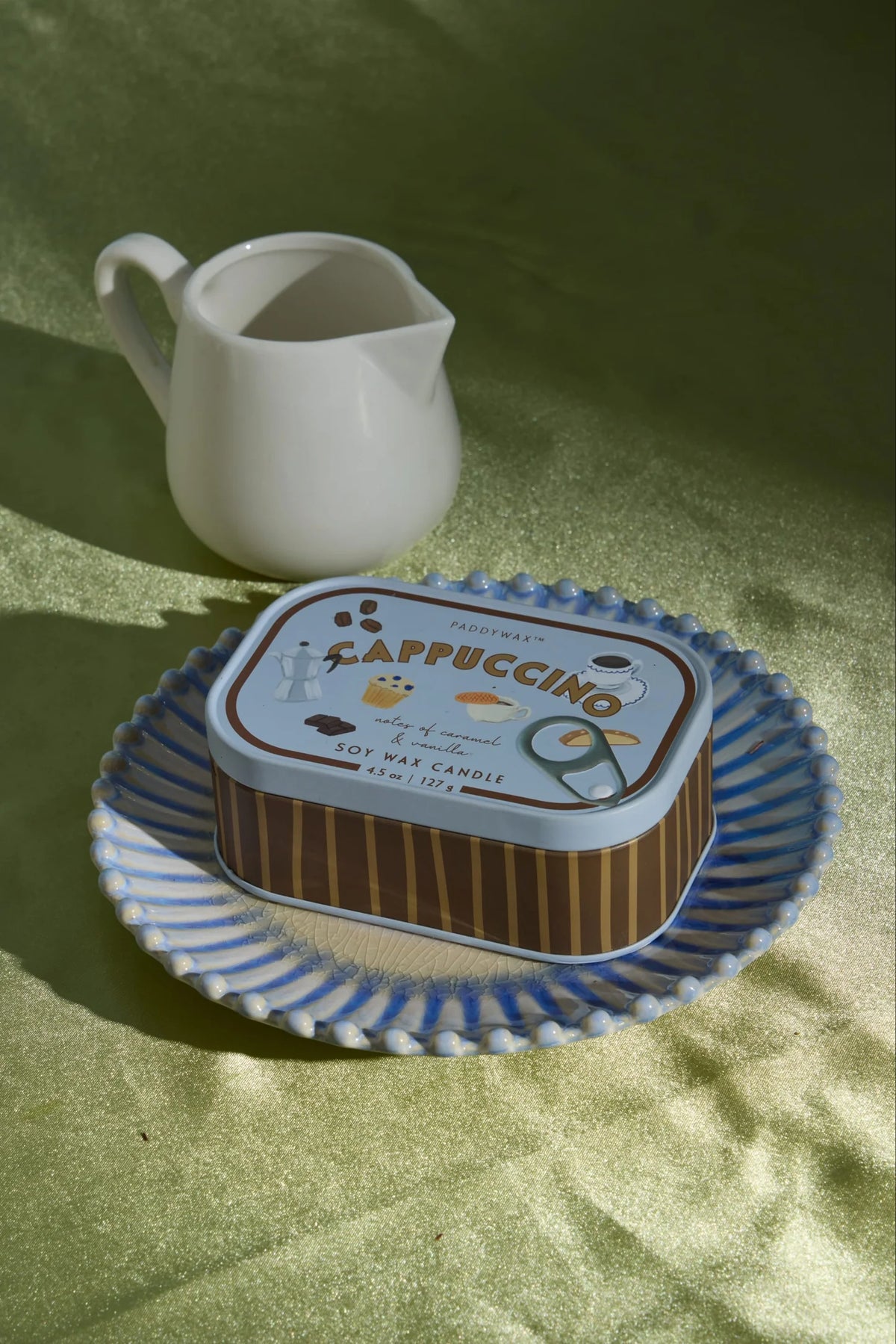 Bistro Tin Candle Cappuccino