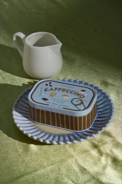 Bistro Tin Candle Cappuccino