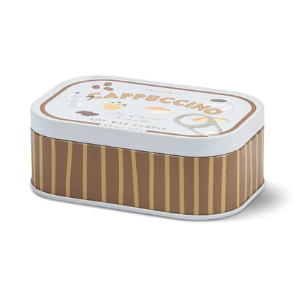 Bistro Tin Candle Cappuccino