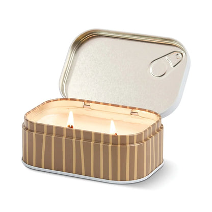 Bistro Tin Candle Cappuccino