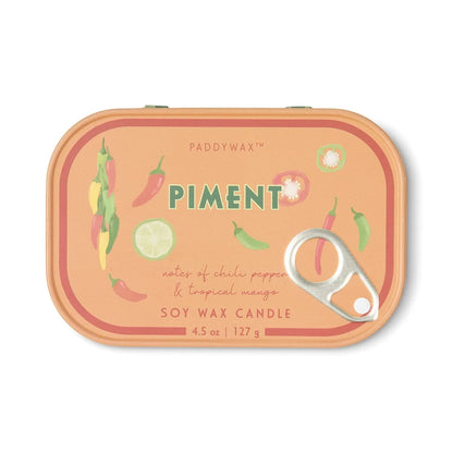 Bistro Tin Candle Piment