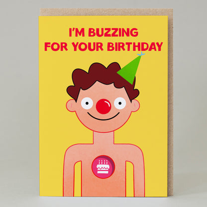 Buzzing Birthday Card