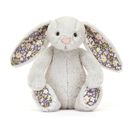 Blossom Silver (Grey) Bunny 'Bloom' Little Plush Toy