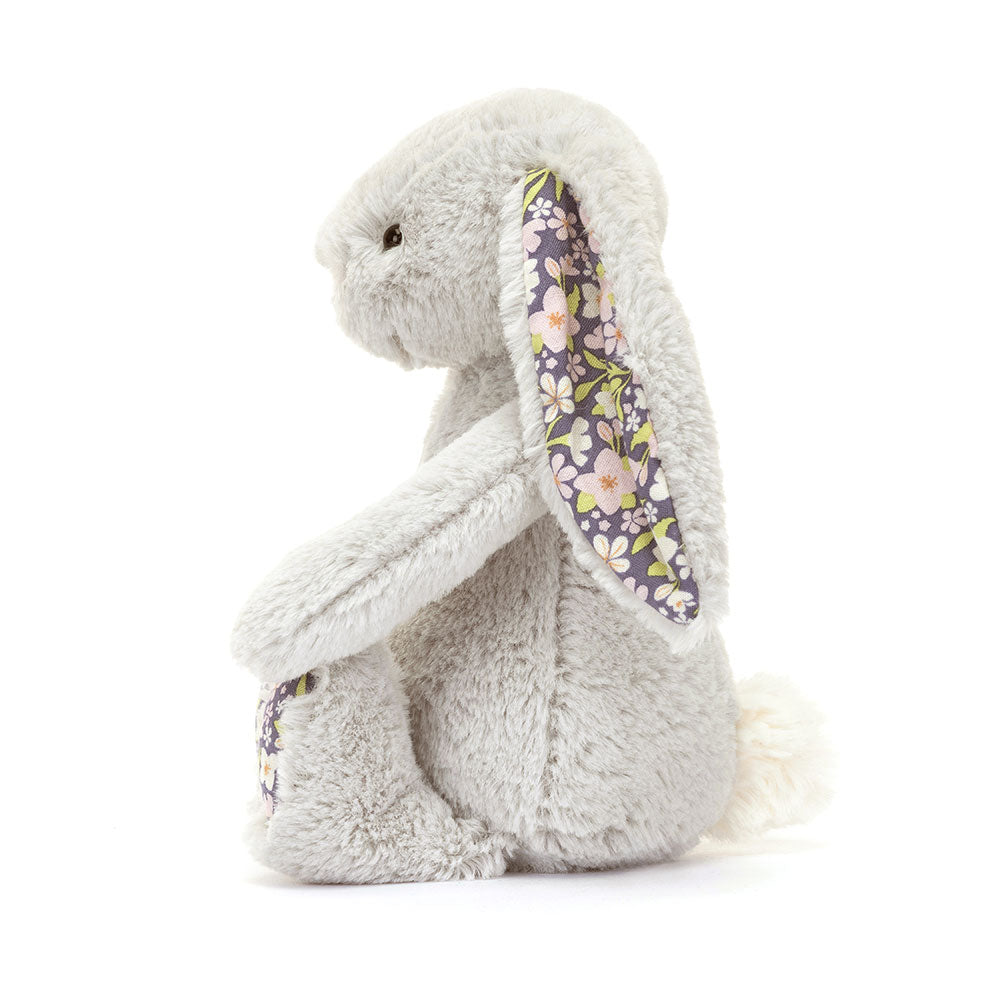 Blossom Silver (Grey) Bunny 'Bloom' Little Plush Toy