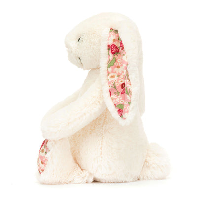 Blossom Cream Bunny 'Berry' Little Plush Toy