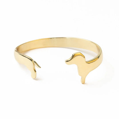 Abigail Dachshund Cuff Bracelet