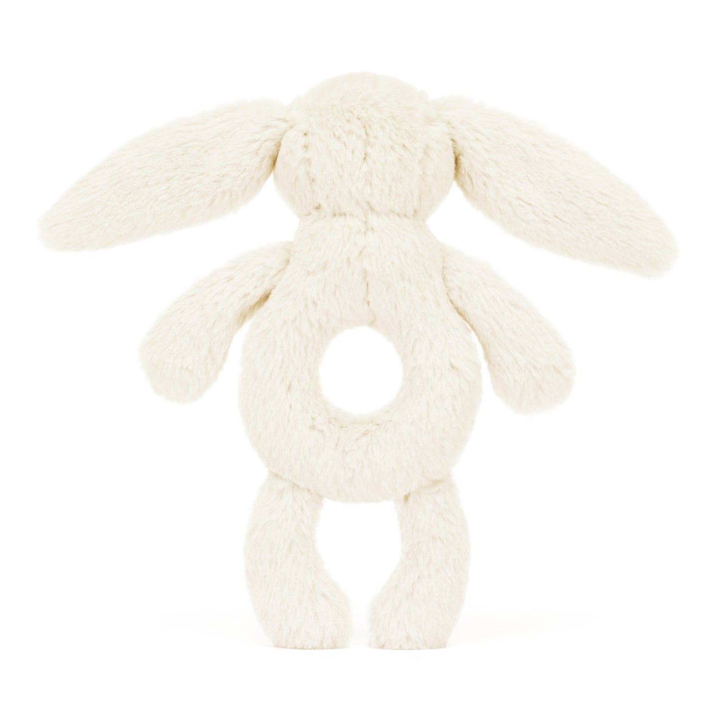 Bashful Bunny Cream Ring Rattle