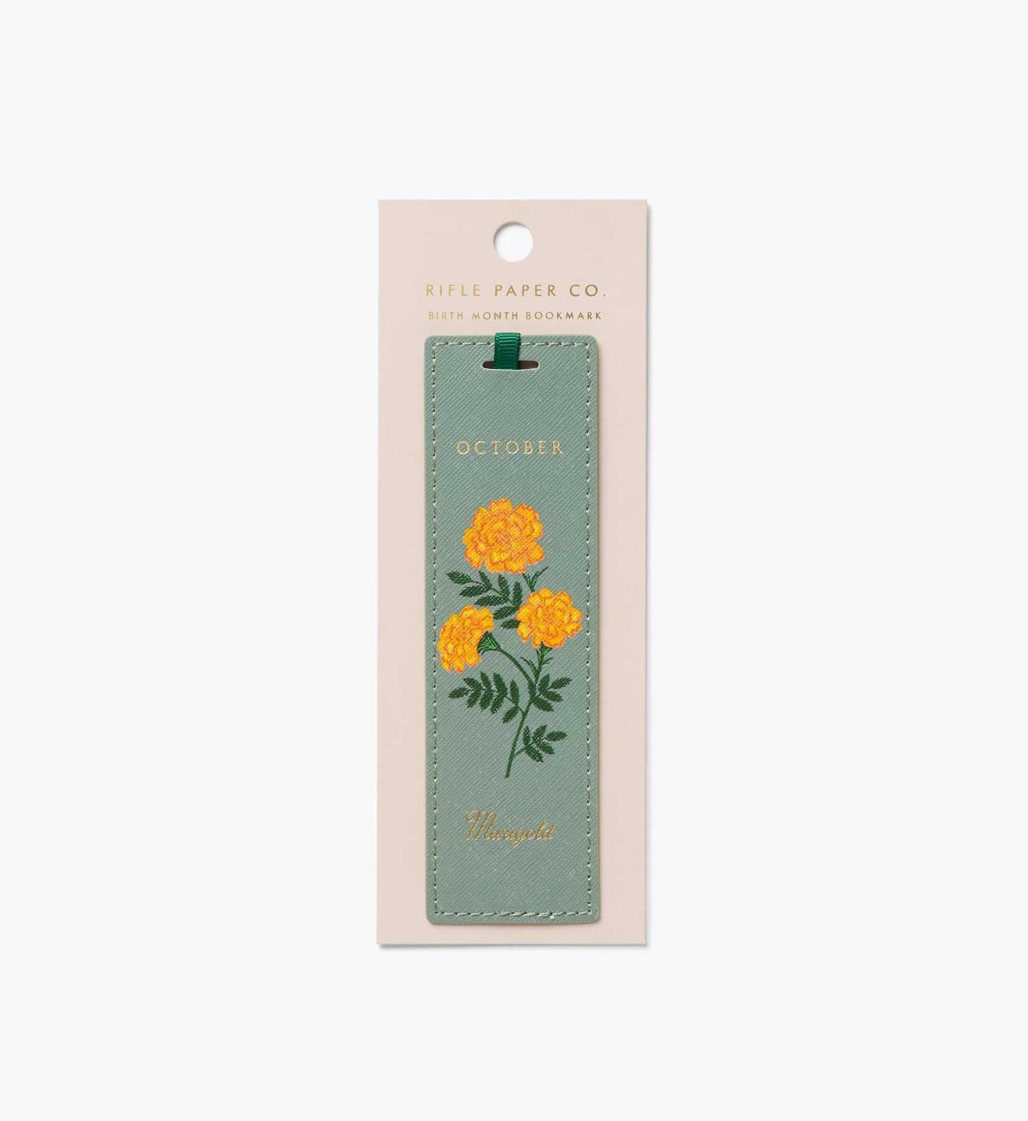 Birth Month Bookmark — October