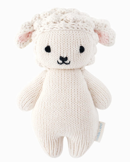 Baby Lamb Hand-Knit Doll