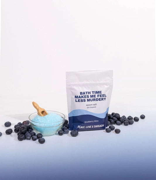 Bath Time Makes Me Feel Less Murdery Epsom Salt Bath Soak