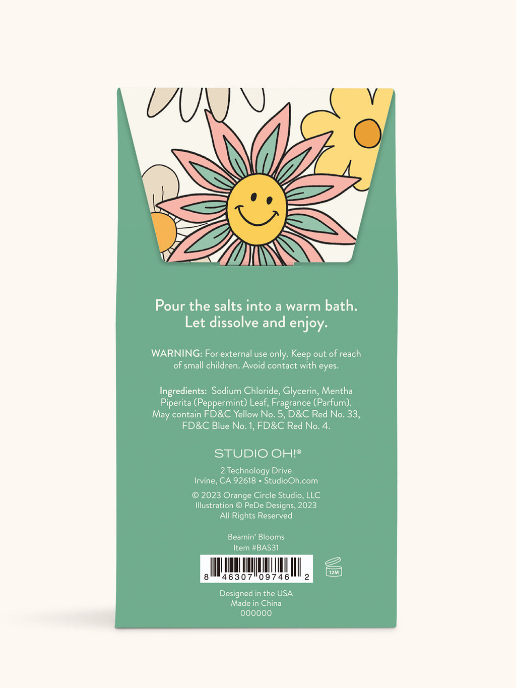 Beamin' Blooms Scented Bath Salts