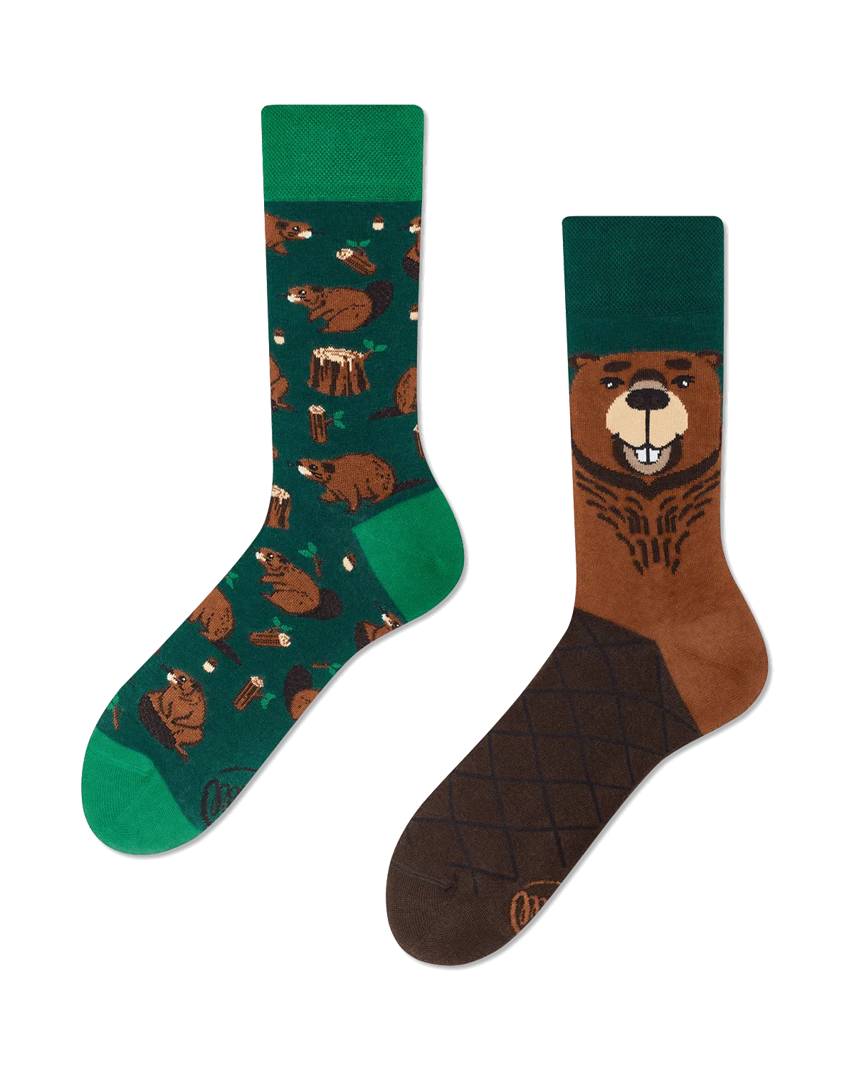 Beaverly Heels Crew Socks