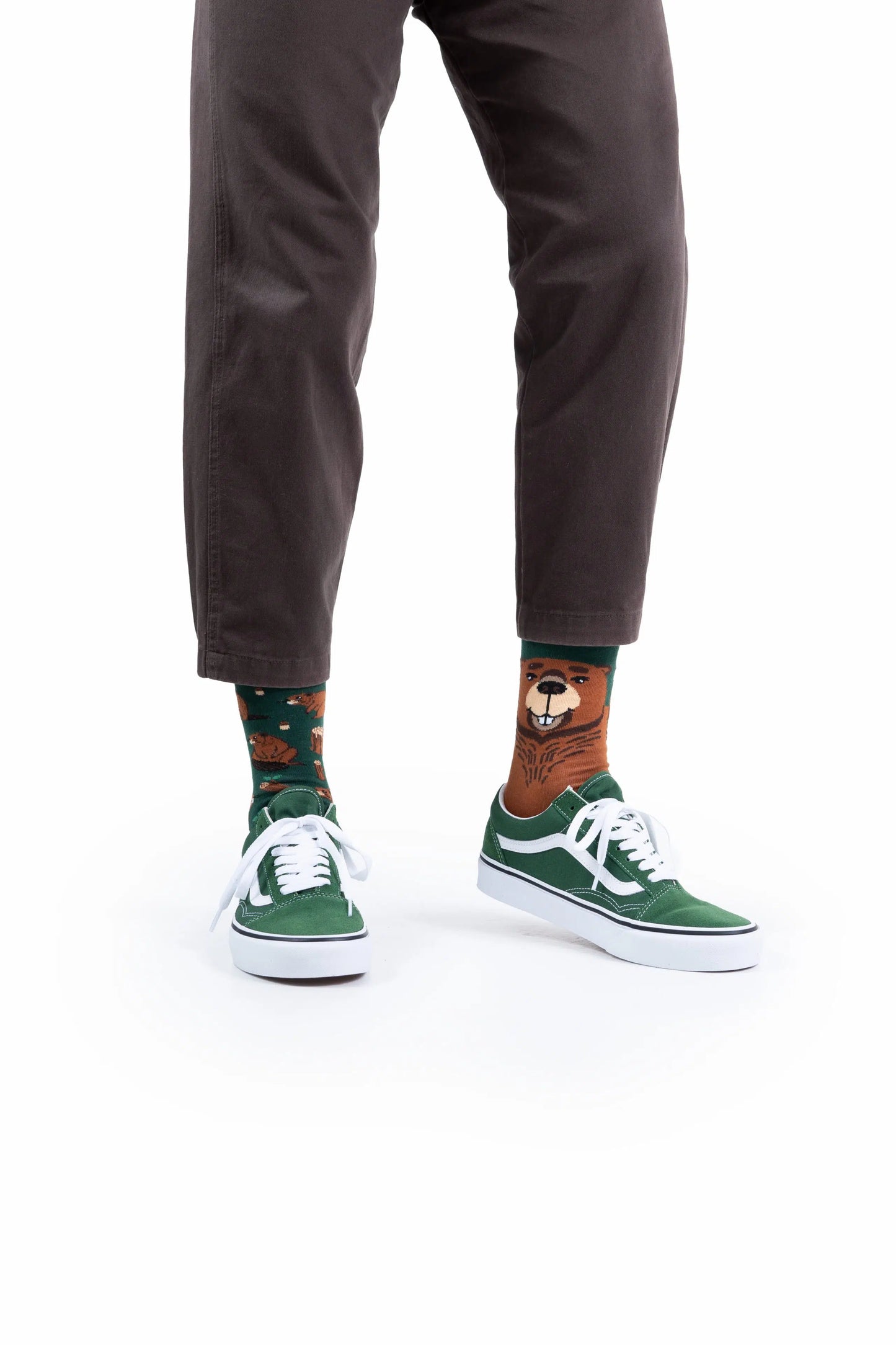 Beaverly Heels Crew Socks