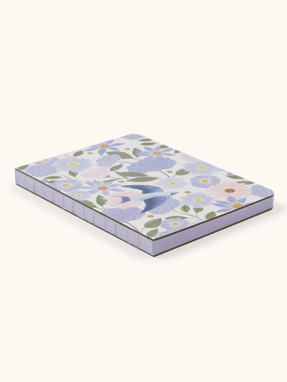 Birds & Blooms Medium Coptic-Bound Journal
