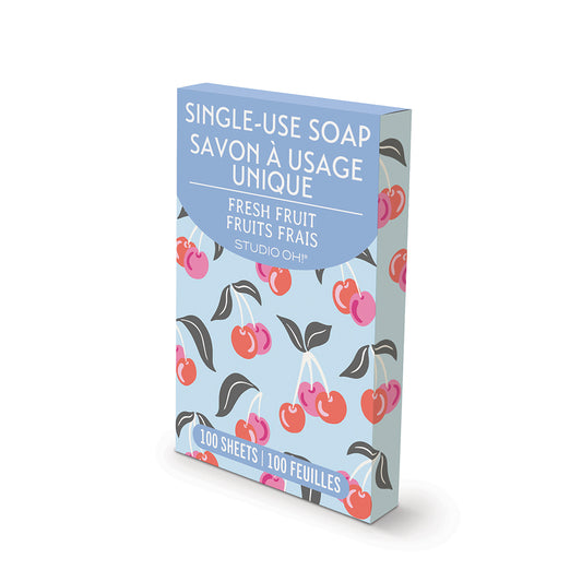 Birds In The Cherry Tree Single-Use Soap Sheet