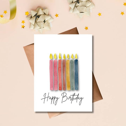 Birthday Candles Card