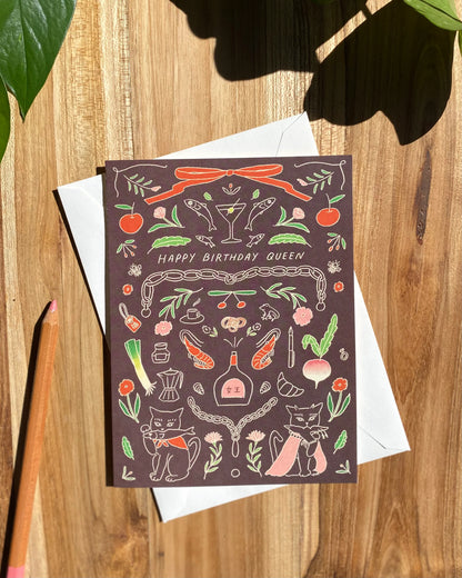 Queen Card