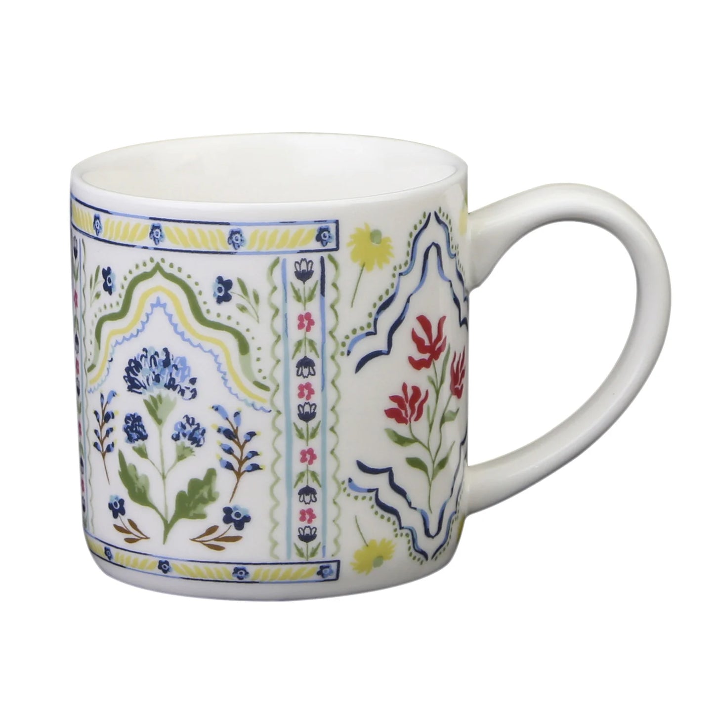 Boho Floral New Bone China Mug