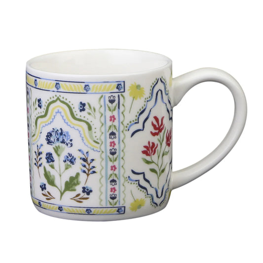Boho Floral New Bone China Mug