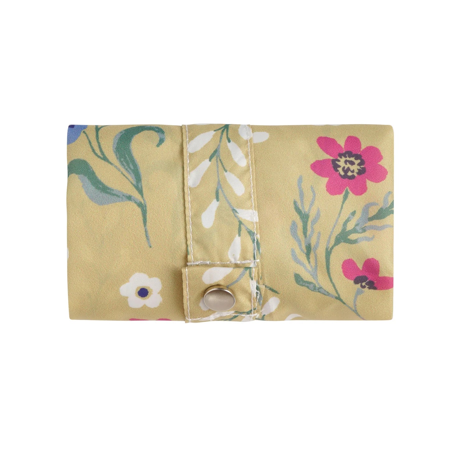 Boho Floral Roll-up Bag