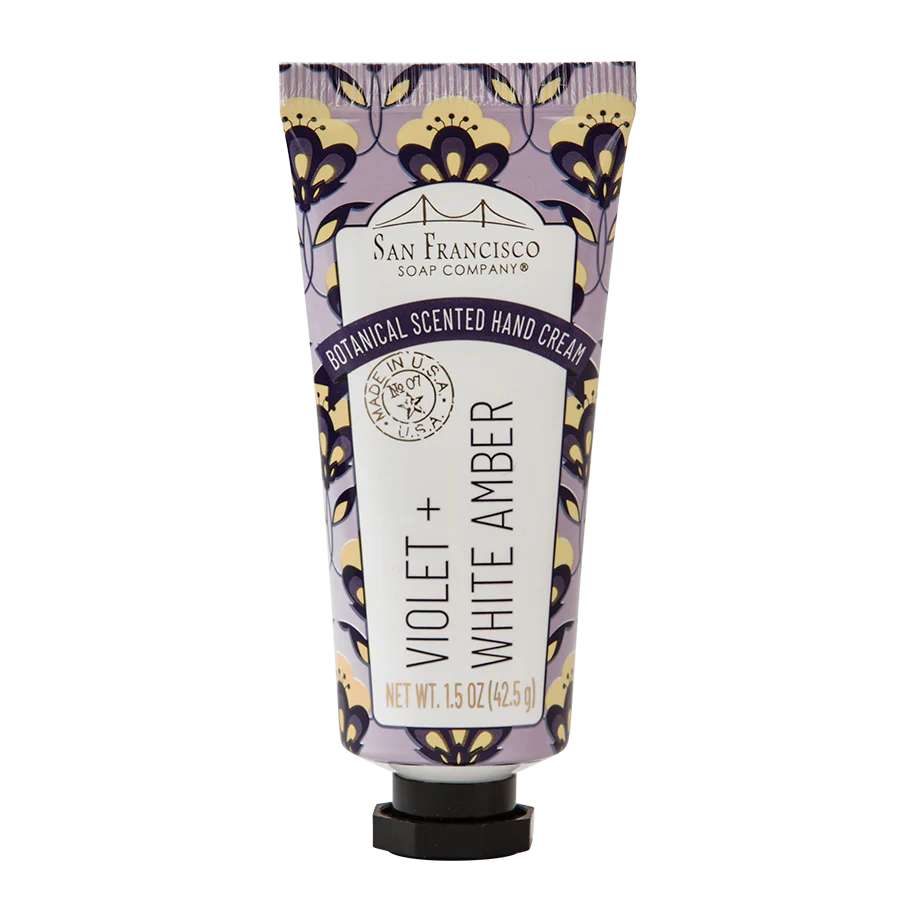 Botanical Hand Cream Violet + White Amber